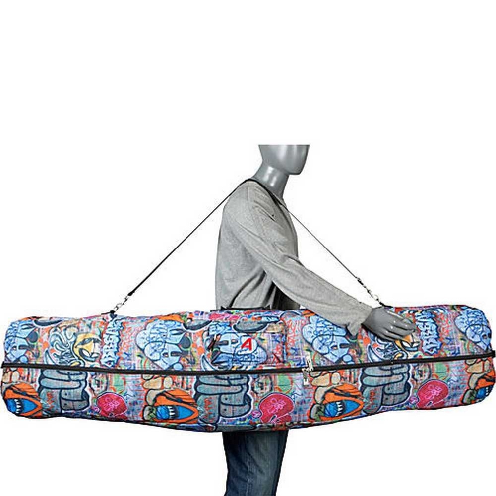 Snowboard Graffiti Print Bag